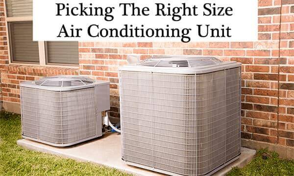 picking the right air conditioner